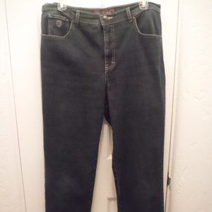 Gloria Vanderbilt Amanda Average Blue Jeans Size 12